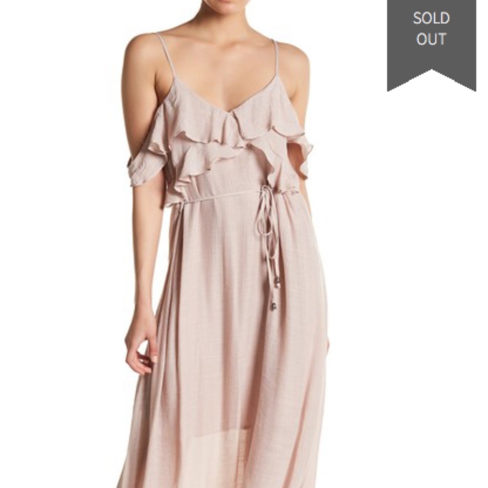 Wishlist Ruffle Maxi Dress